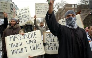 Massacre those who insult islam